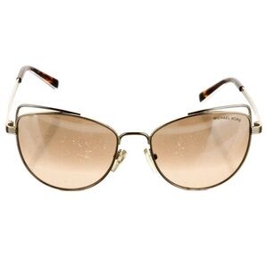 Michael Kors Tan and Gold Women's Sunglasses